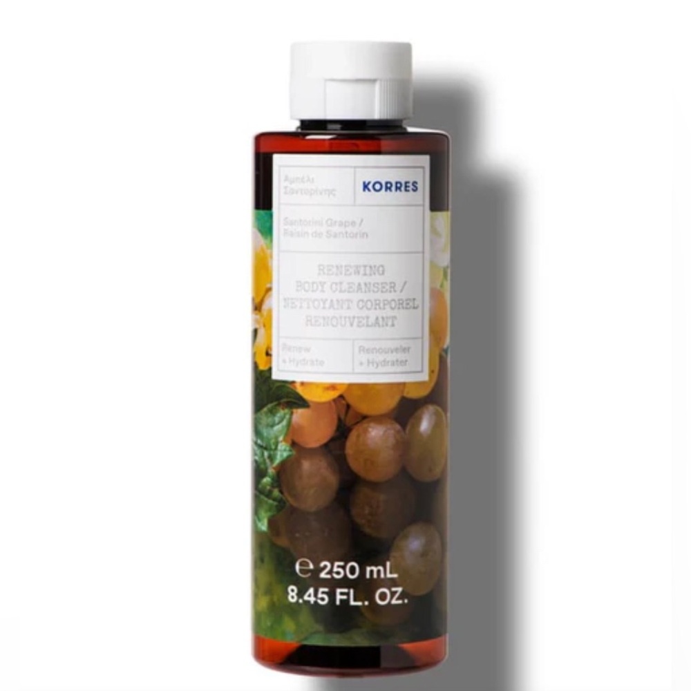 NEW Korres Renewing Body Cleanser - Coconut Water Hydrating 250 mL 8.45 fl oz
